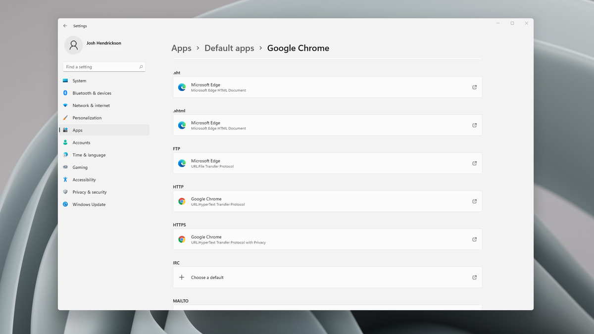 windows 11 default browser